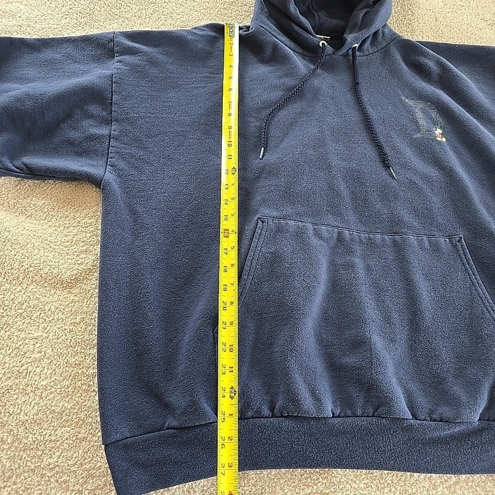 Disney Parks Hanes Mickey Mouse Disneyland Resort Hoodie Size 3XL Blue - Picture 6 of 10
